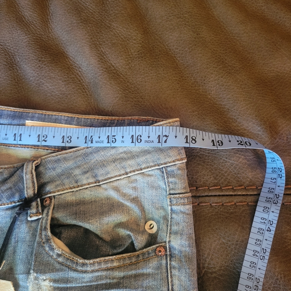 NWT Special A Distressed Ankle Skinny Jeans SZ 1X - Picture 9 of 10